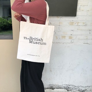 🍓寶貝日雜包🍓大英博物館the british museum棉質帆布包 單肩包 側揹包 手提袋 手提包 購物袋 書袋