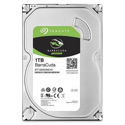 Seagate 1TB 3.5吋SATAⅢ硬碟 (ST1000DM010-3Y/P) 內接式硬碟