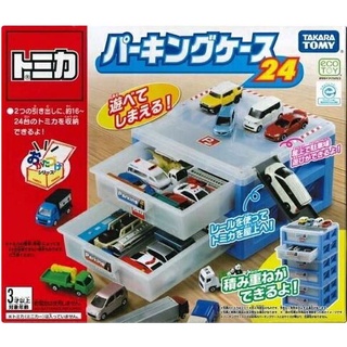 【優登】附發票 現貨 正版授權TAKARA TOMY 多美 新停車場提盒 小汽車收納盒 TOMICA交通世界 停車場