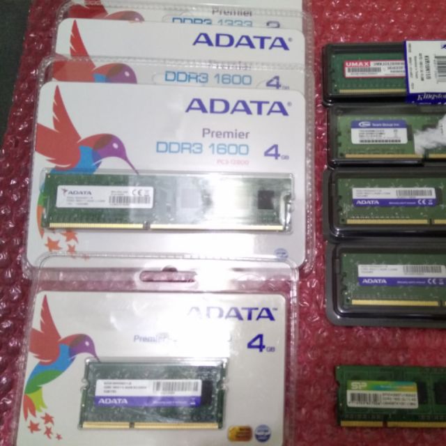 威剛 DDR3 1600 4G 筆電記憶體