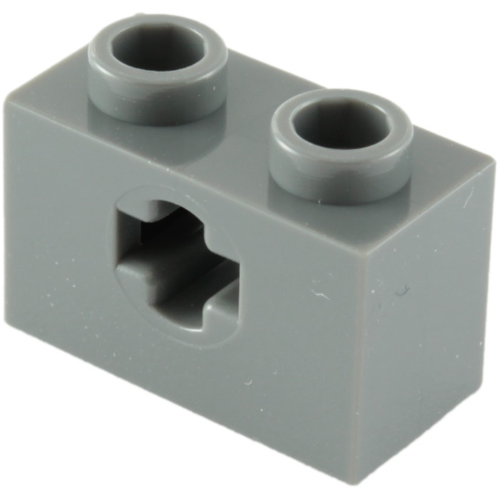 【龜仙人樂高】LEGO (31493 / 32064) Technic 1x2 十字孔磚 深灰色