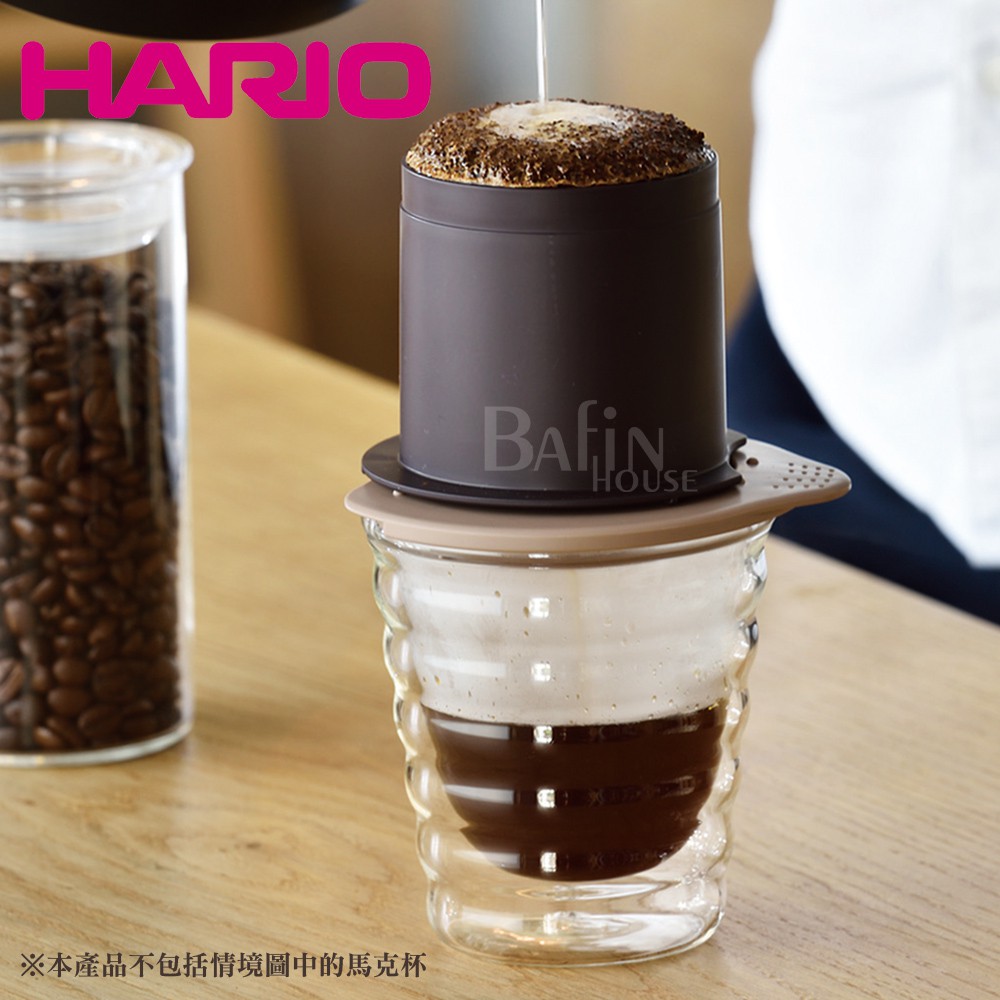 JOY購【HARIO】V60免濾紙環保濾杯/咖啡色 (CFOL-1BR)濾杯 手沖咖啡壺組環保濾杯