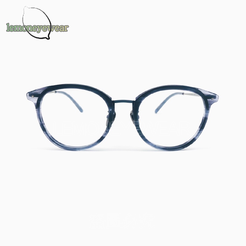 ✅💕 小b現貨 💕[檸檬眼鏡] agnes b. ANB47014Z C03光學眼鏡 法國經典品牌 複合式圓框 絕對正品