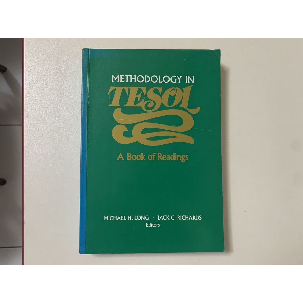 唯一 Methodology In Tesol A Book Of Reading 英語教學英文版 8成新 現貨 蝦皮購物