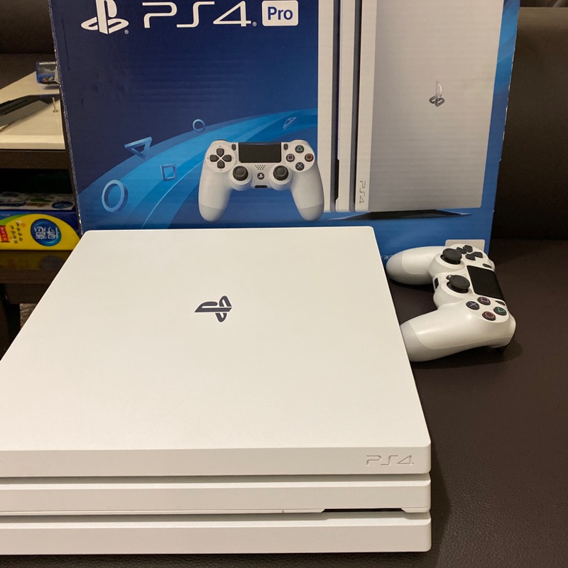 Ps4 Pro 冰河白主機7218 保固中免運免手續費 蝦皮購物