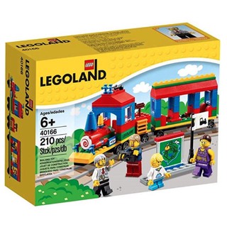[小樂]蝦皮代開發票 盒損特惠 樂高 LEGO 40166 LEGOLAND 小火車 樂高樂園 小火車 火車 蒸氣火車