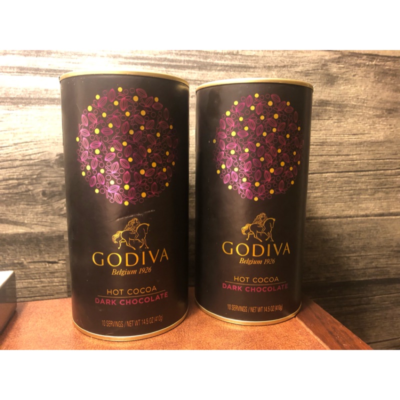 （預購）美國代購 GODIVA 黑巧克力粉 / 牛奶巧克力粉 410克