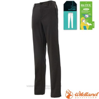 【荒野 WildLand】零碼特價7.1折》SOFTSHELL 女款 彈性合身保暖長褲_0A12321