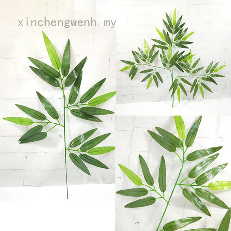 綠葉玫瑰蕨類植物植物人工竹葉藤45cm綠色多肉 蝦皮購物