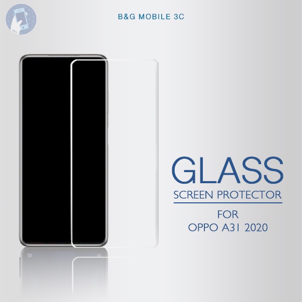 For OPPO A31 2020 Screen Protector Tempered Glass NoFrame