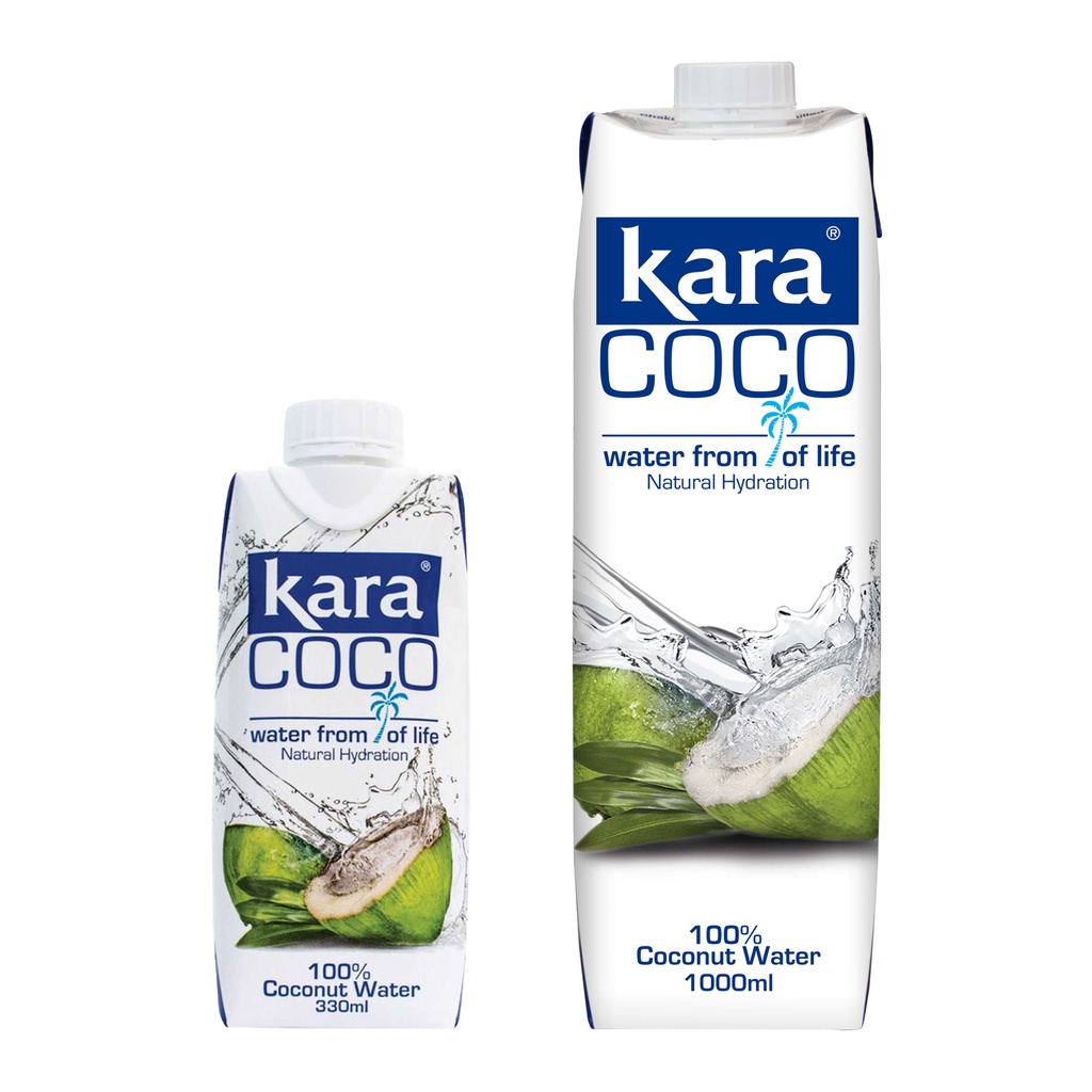 印尼 KARA Coconut Water 椰子水 330ml / 1000ml