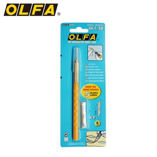 日本 OLFA 筆刀 AK-1雕刻筆刀 模型筆刀 含刀片