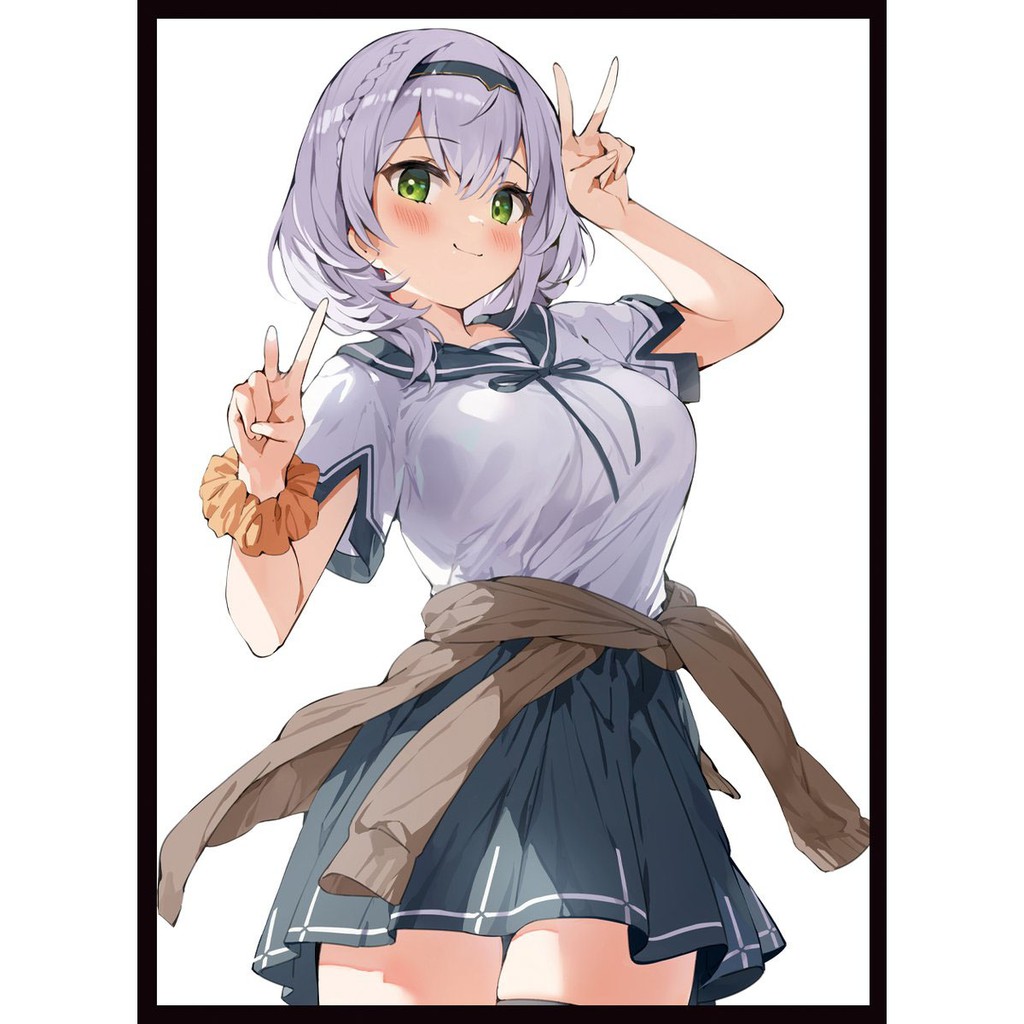 ~出清小屋~現貨全新日版 hololive 遊戲卡套 卡套 牌套 エアコミケ限定 白銀諾艾爾 ホロライブ 白銀ノエル