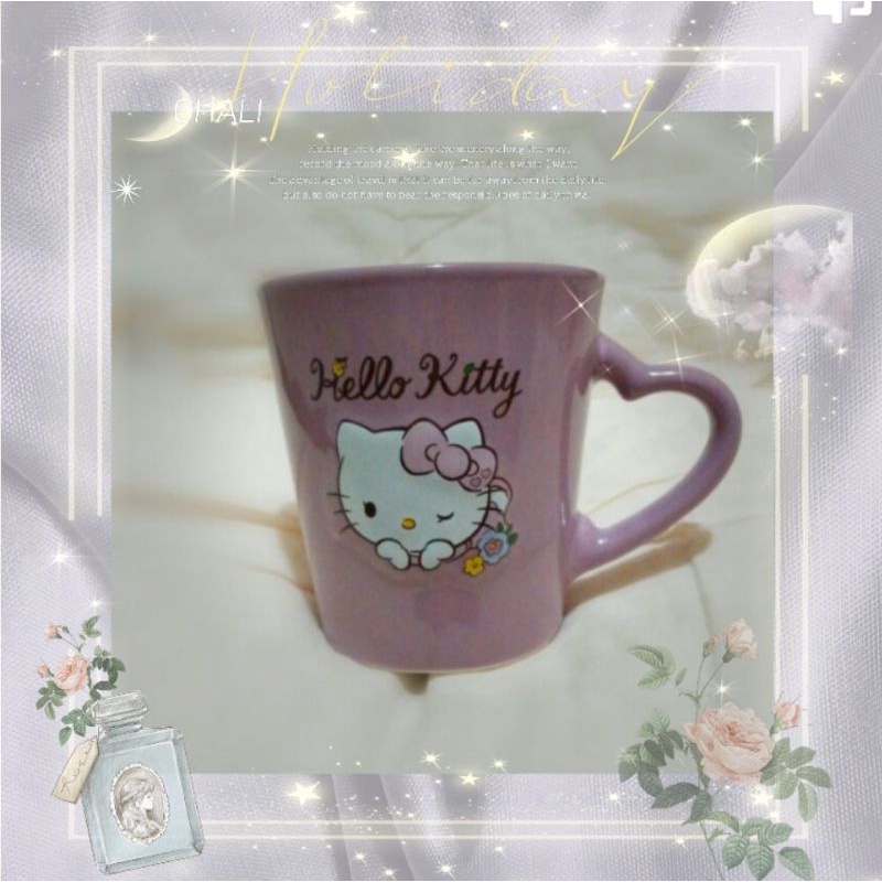 Hello Kitty 時尚午茶派對陶瓷杯馬克杯茶杯