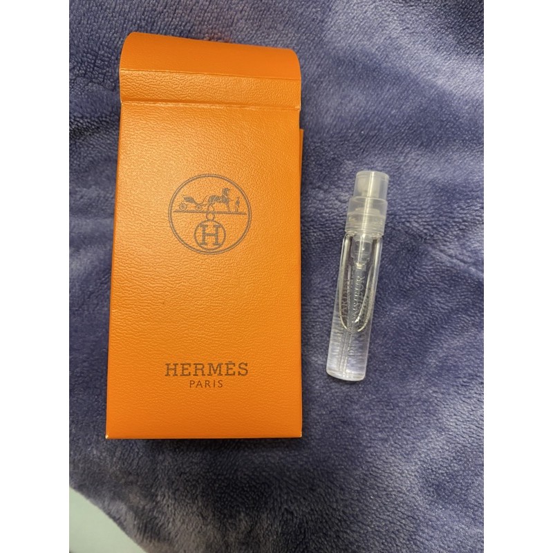 Hermes 愛馬仕 Vaporisateur Natural Spray 淡香水 2ml 台灣愛馬仕專櫃購買東西贈品