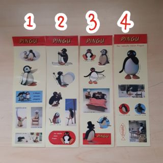 企鵝家族 pingu 1993年絕版貼紙