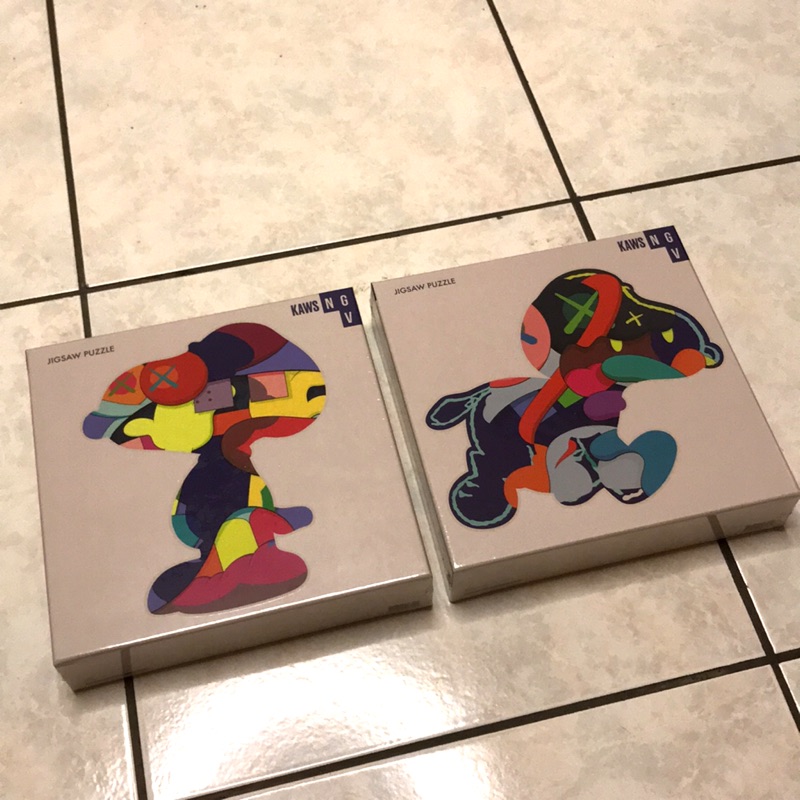 KAWS 展場限定拼圖