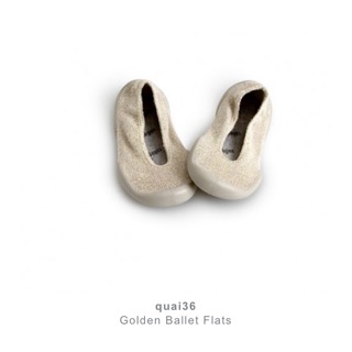 「別再問！它就是正品」Collegien正品Golden Ballet Flats手工鞋襪