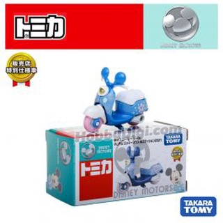 【美國媽咪】TOMICA 特仕車 米奇 米妮 櫻花摩托車 摩托車 日本7-11限定 多美 TAKARA TOMY