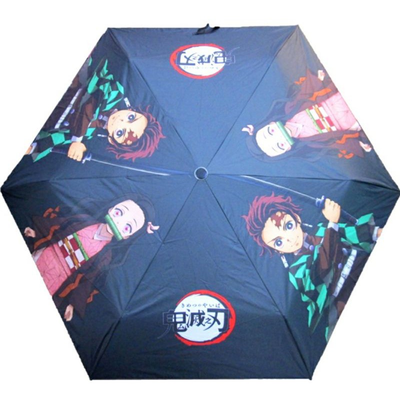 🔥正版🔥木棉花授權🔥鬼滅之刃抗UV雨傘折傘短傘晴雨兼用超輕三折雨傘