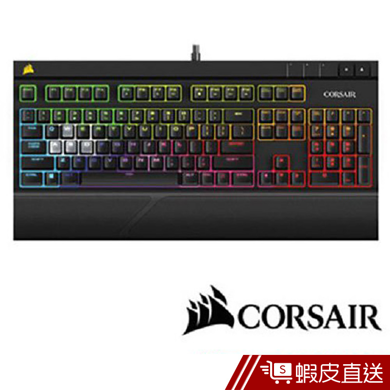 CORSAIR 海盜船 Gaming STRAFE RGB機械電競鍵盤-茶軸中文  現貨 蝦皮直送