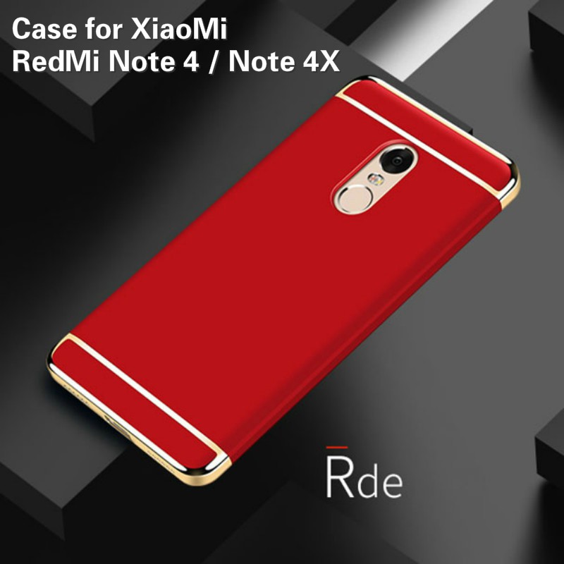紅米Note4/紅米Note4X手機殼 電鍍三合一 超薄磨砂防摔殼 note4手機殼 保護殼 防摔殼