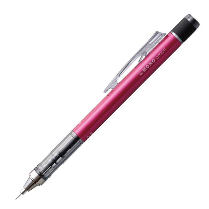 【蜻蜓牌TOMBOW】MONO 0.5mm 自動鉛筆／粉紅 TAAZE讀冊生活網路書店