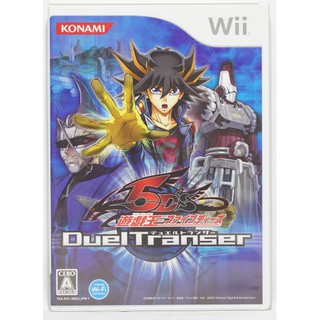 日版 Wii 遊戲王5DS 決鬥狂熱者 Yu-Gi-Oh! 5D's Duel Transer