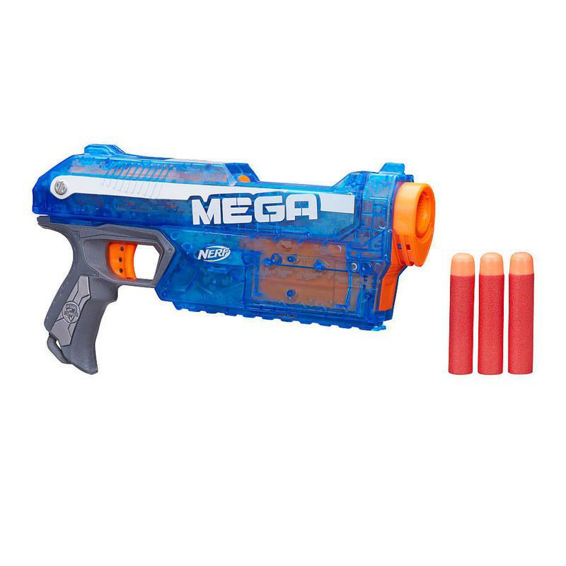 橘扳機 nerf 冰透藍巨彈發射器