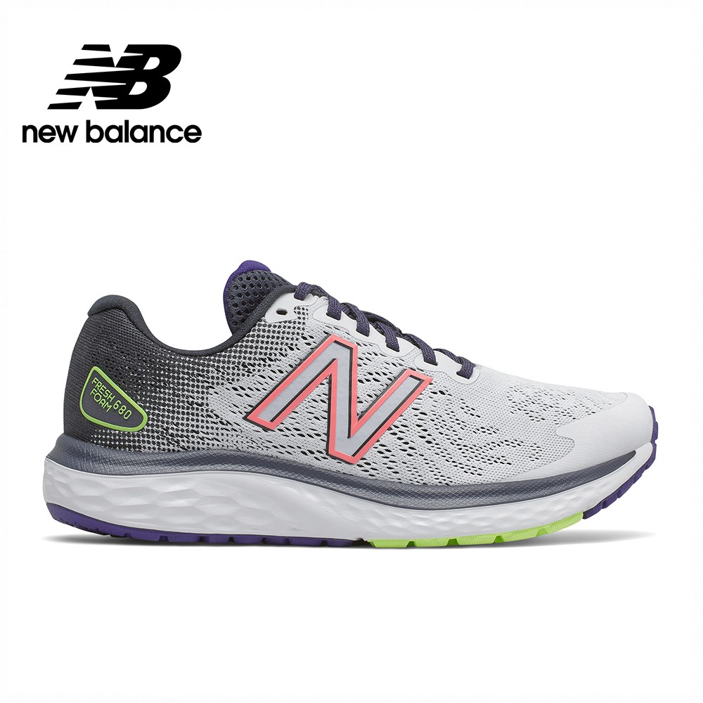 【New Balance】 NB 跑鞋_女性_灰白色_W680LW7-D楦