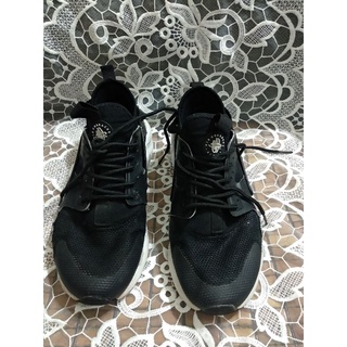 Nike AIR 黑底白字 武士鞋 25號 1100