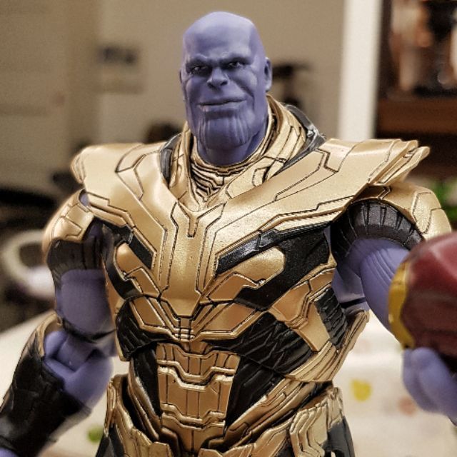Shf 薩諾斯頭雕6吋1 12 Thanos 滅霸非marvel Legends Select Mezco 中動 蝦皮購物