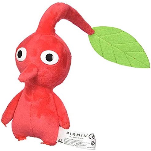 任天堂 Nintendo Red Pikmin 18cm 毛絨 - 官方三愛授權毛絨玩具
