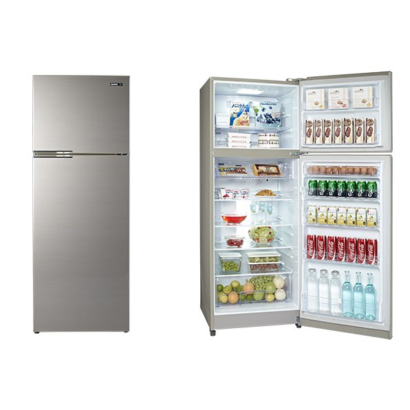 🈸補助🈶💲刷卡分期【SAMPO聲寶】SR-C48G(Y9) 480公升 二級能效 定頻系列 雙門冰箱