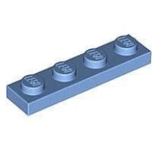 📌磚 樂高 Lego 中間 藍色 Medium Blue Plate 1x4 薄板 3710 4179828 中間藍
