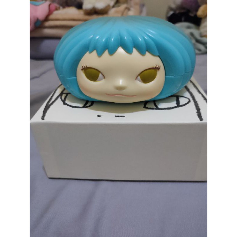 日本正品 奈良美智 Gummi Girl 糖果盒 賣藍色