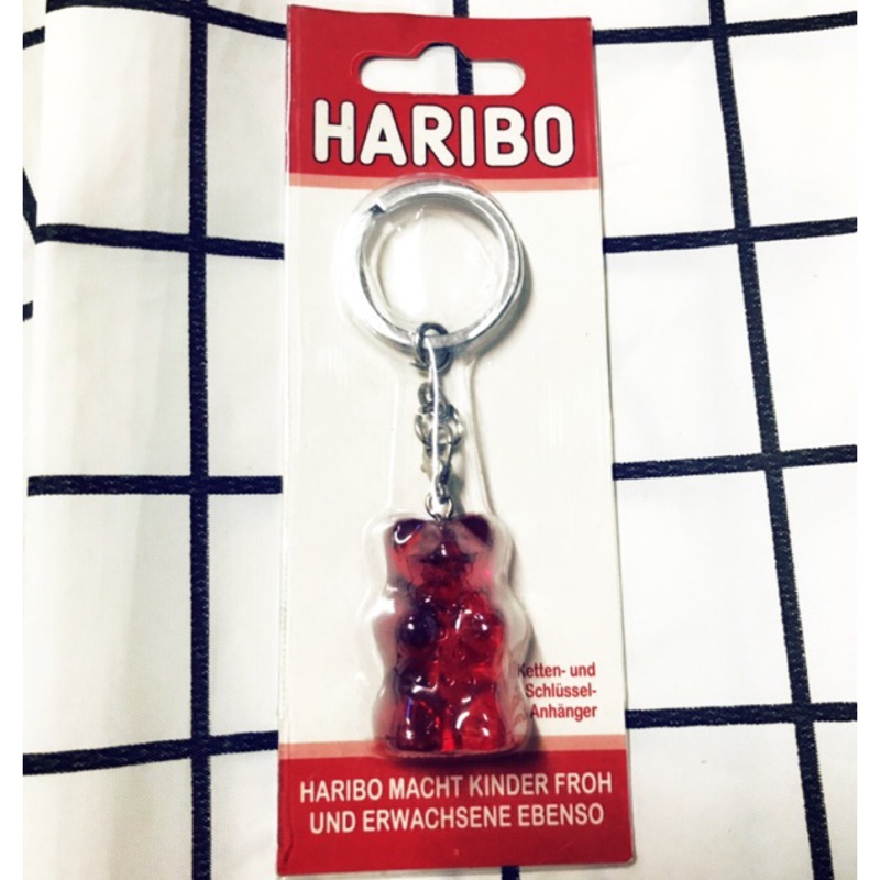 ⋘現貨⋙ HARIBO 小熊軟糖 立體吊飾 鑰匙圈 鑰匙釦