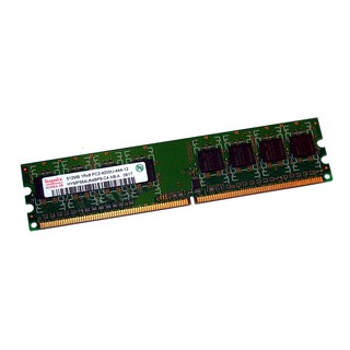 【DreamShop】原廠Hynix海力士512MB DDR2 PC2-4200U 667MHz 桌上型記憶體.雙面顆粒