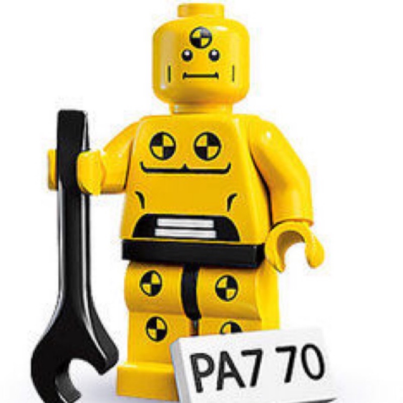 ［BrickHouse] LEGO 樂高 8683 1代人偶包 測試假人
