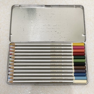 現貨 全新 雄獅 C1200/8 雄獅12色塗頭色鉛筆(鐵盒) 塗頭色鉛筆