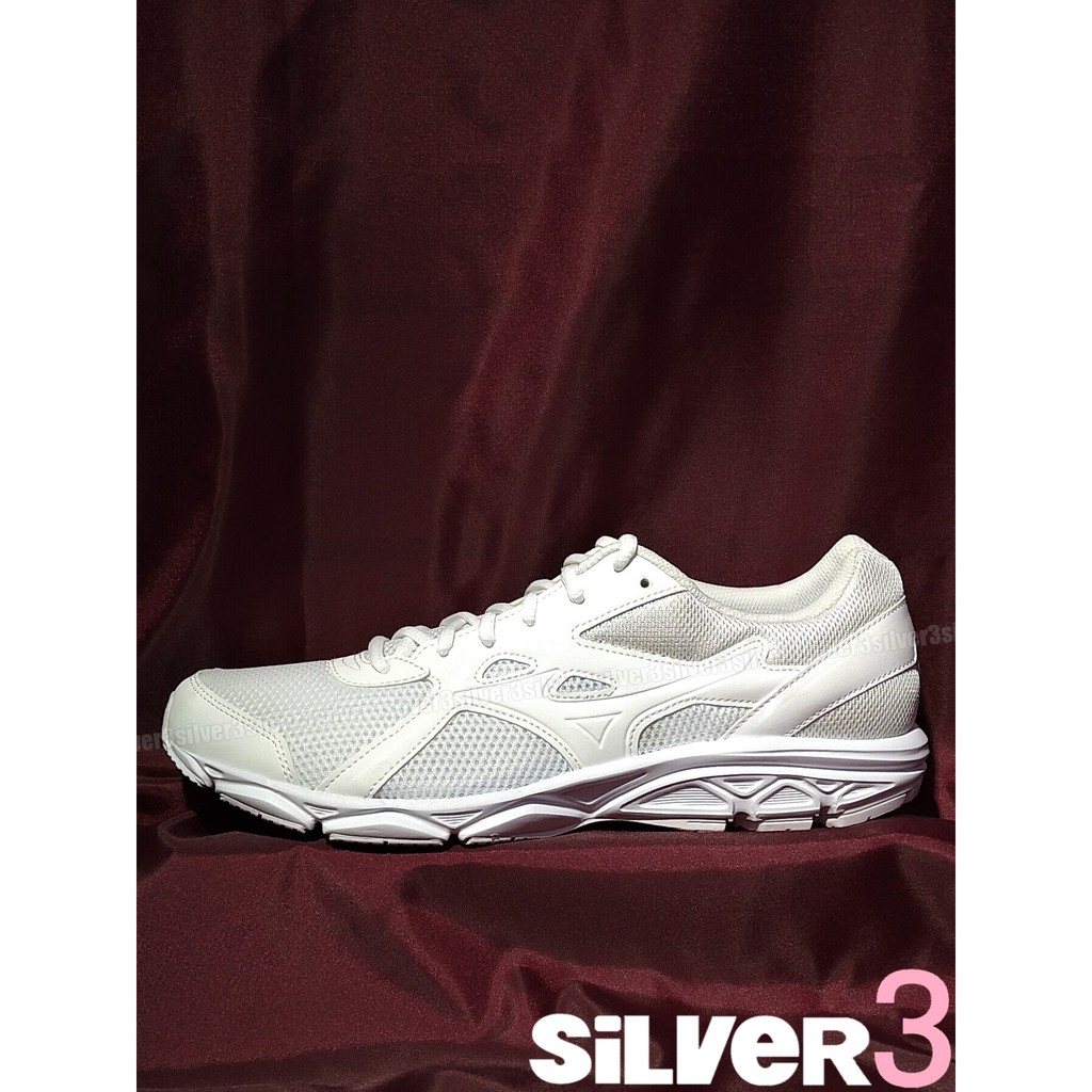 MIZUNO MAXIMIZER 22 3E寬楦男女慢跑鞋 白/黑 K1GA200201 09 學生鞋 工作鞋