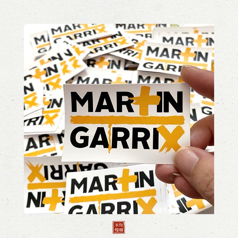 Zealous Life Dj Martin Garrix防水貼紙 電子音樂 Edm 蝦皮購物