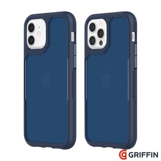 Griffin iPhone 12/12 Pro 6.1吋 Survivor Endurance 軍規抗菌霧透防摔殼 藍