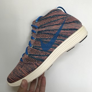 NIKE LUNAR FLYKNIT CHUKKA 粉藍配色 US9/9.5/10