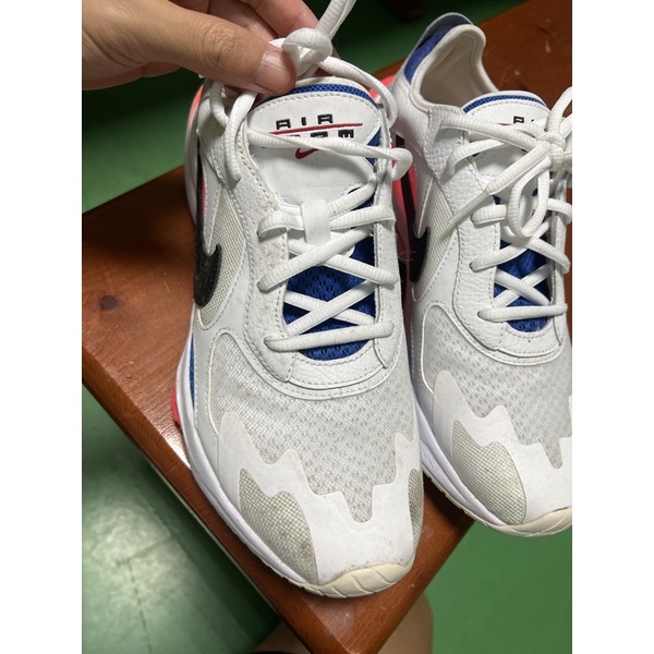 Nike Air Zoom Division 男鞋 白藍橘 運動 舒適 氣墊 緩震 休閒鞋 CK2946-100