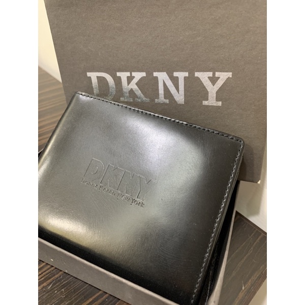 DKNY黑色皮夾正品