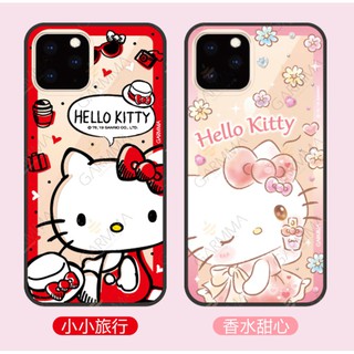 HELLO KITTY鋼化玻璃iPhone 11Pro手機殼蘋果11保護套蘋果11Pro Max防摔6.5寸女