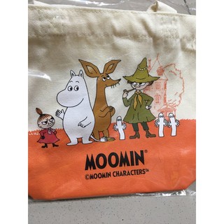 Moomin嚕嚕米帆布手提袋便當袋 旅行包