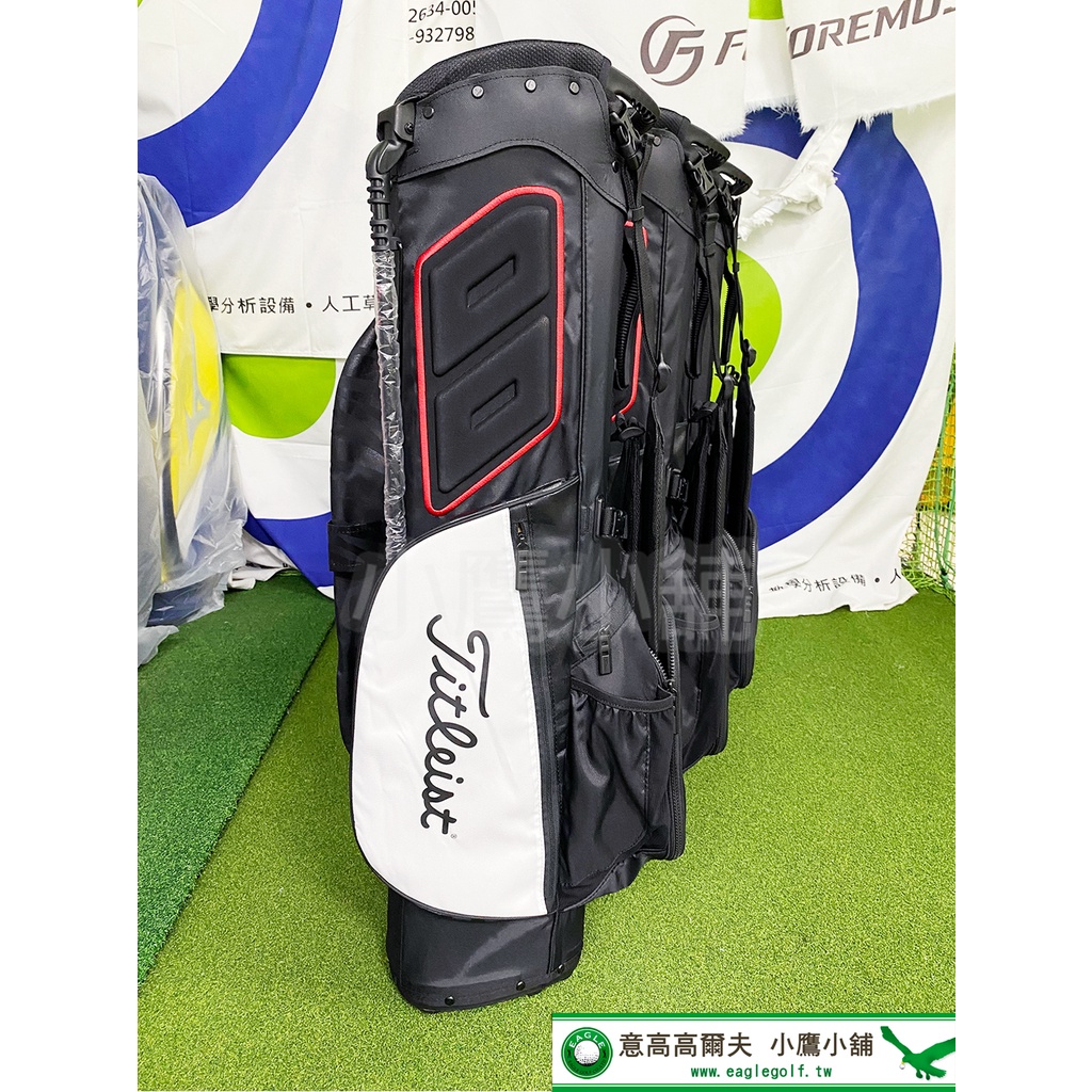 [小鷹小舖]［限量特別版-僅剩1個］Titleist Golf 高爾夫球桿袋 TB22SX4K-ZOD 虎紋超輕腳架袋