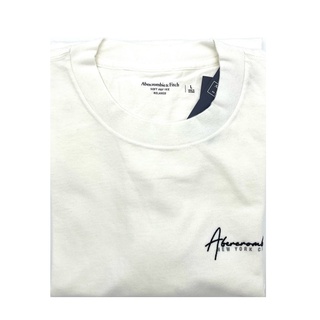 Abercrombie & Fitch T恤 男裝 短袖 短T 圓領 純棉 A64957 白色AF(現貨)